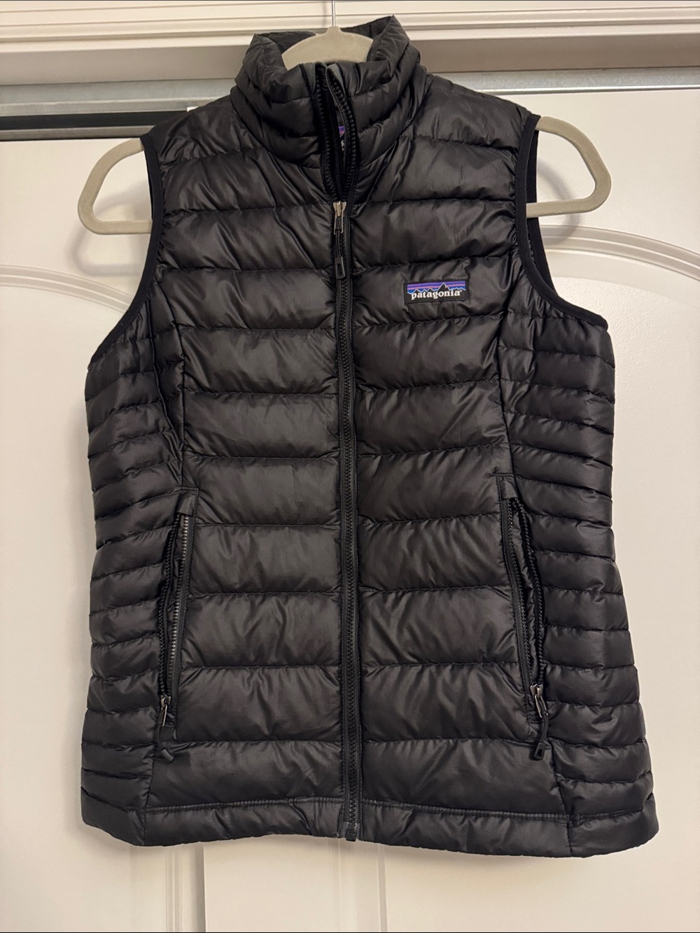 Patagonia Black Quilted Down Vest